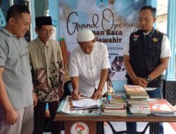 Taman Baca Al Djawahir Resmi dibuka untuk Umum