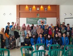 Mahasiswa KKN UNIBA Menggelar Sosialisasi Cegah Sampah dan Lestarikan Bumiku.