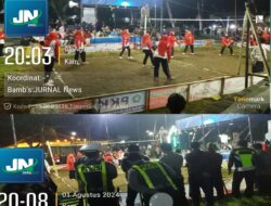 Pembukaan Turnamen Volly Ball Kades Cup I di RTH Kalibarukulon