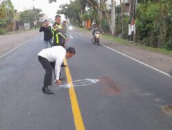 Tabrak Lari di Genteng, Pengendara Sepeda Motor Tewas di Tempat