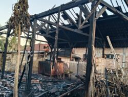 Dapur dan Kandang Ternak di Banyuwangi Hangus Terbakar, Enam Ekor Kambing Mati