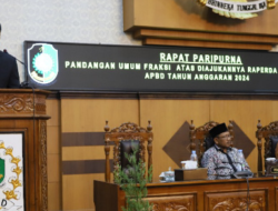 Pandangan Fraksi-fraksi di DPRD Banyuwangi pada Paripurna Raperda Perubahan APBD 2024