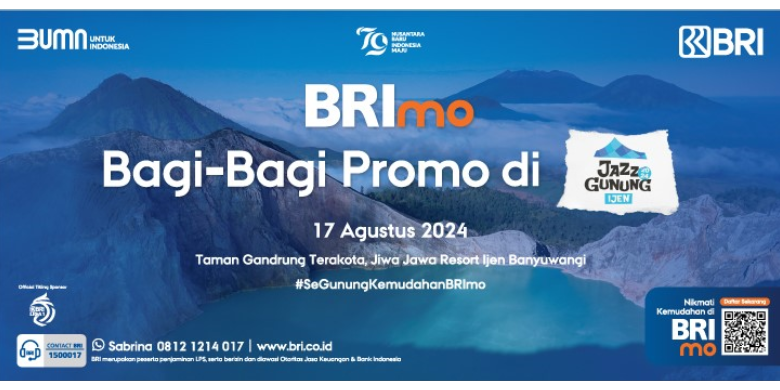 jazz-gunung-ijen-kembali-digelar,-bri-siapkan-kejutan-spesial