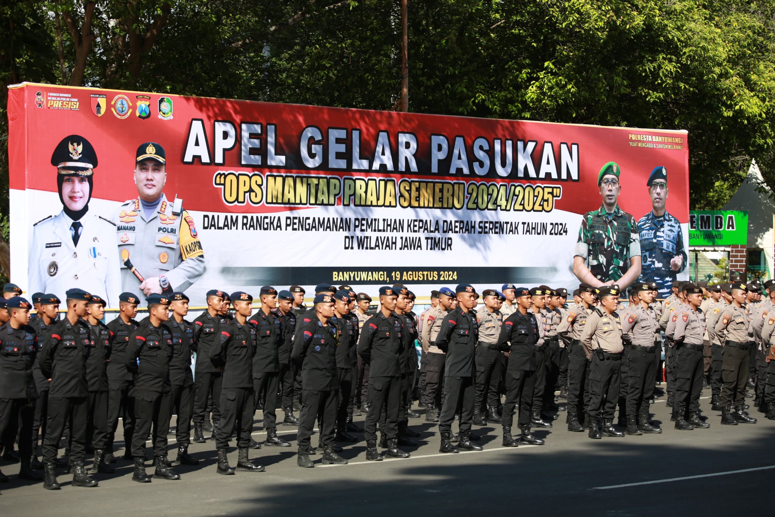 gelar-simulasi-pengamanan-pilkada,-banyuwangi-siapkan-600-personel
