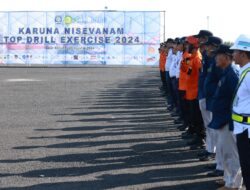 Basarnas Gelar Latihan Gabungan Situasi Darurat Laut di Banyuwangi