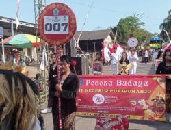 SMPN 2 Purwohajo Semarakan Carnival Desa Bulurejo dengan Tema “PESONA BUDAYA”