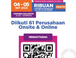 Digelar Dua Hari, Banyuwangi Job Fair Sediakan Ribuan Lowongan Kerja