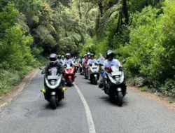 Ribuan Rider Eksplorasi Keindahan Wisata Banyuwangi, Finish di TWA Ijen