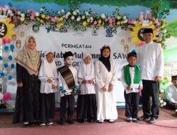 Jodang Ndog-ndogan SDN Sobo Diarak Odong-odong Dihibur Pantomin