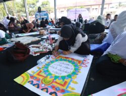 Serunya Ratusan Siswa Banyuwangi Ikuti Festival Anak Sholeh