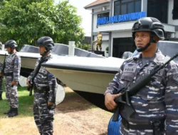 Tiga Speed Boat Baru Perkuat Tugas Pengamanan Pos TNI AL Lanal Banyuwangi