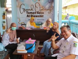 Taman Baca Masyarakat Al Djawahir, kolaborasi dengan Posyandu Gelatik Gambiran
