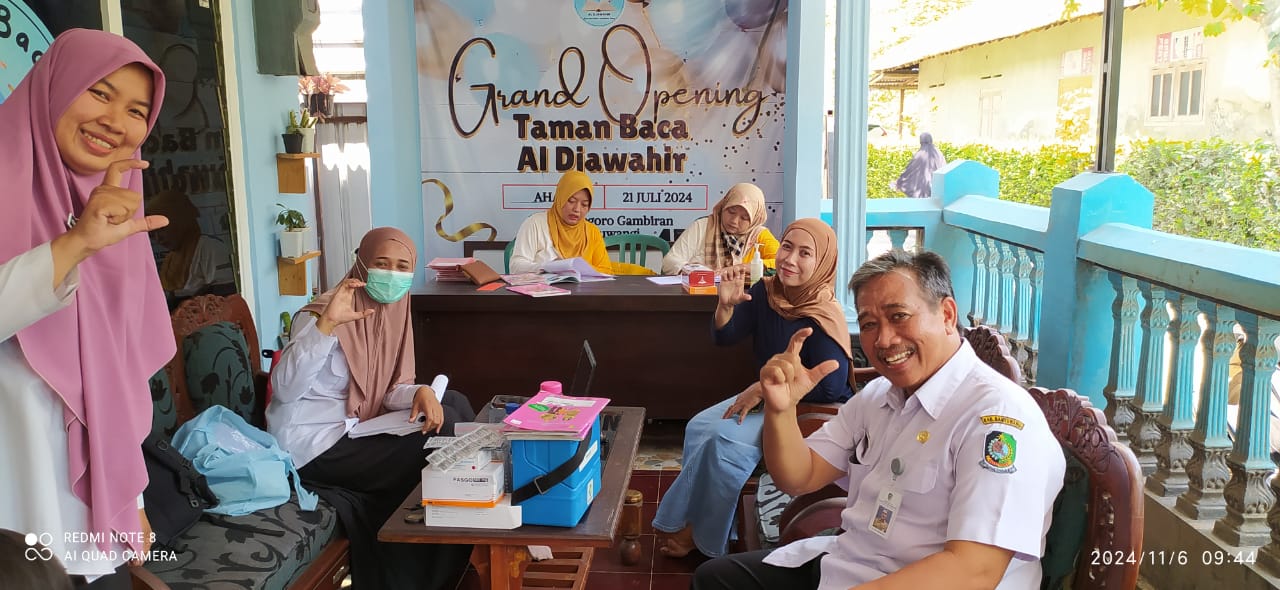 taman-baca-masyarakat-al-djawahir,-kolaborasi-dengan-posyandu-gelatik-gambiran