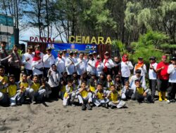 PAMDI Banyuwangi Menggelar Bakti Sosial Rijiq-Rijiq Destinasi Wisata Pantai Cemara