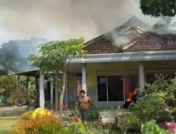 Rumah Seniman Kebakaran, Barang-Barang Seni, Perabot Hingga Motor Hangus