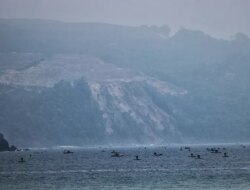Tambang Emas Tumpang Pitu Longsor, Blasting PT BSI Cemari Laut Pancer Banyuwangi