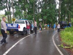 Kecelakaan Tunggal di Jalur Ijen, Pengemudi Tewas Terhimpit Body Mobil