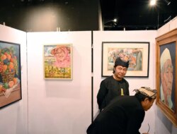 Peringati Harjaba ke-253, DKB Gelar Pameran Seni Rupa di Gedung Juang Banyuwangi