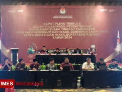 KPU Banyuwangi Gelar Rapat Pleno Rekapitulasi Hasil Suara Pilkada – TIMES Banyuwangi