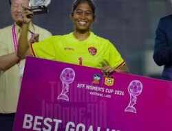 Pemain Putri Timnas Asal Banyuwangi Laita Dinobatkan Kiper Terbaik Piala AFF Putri 2024