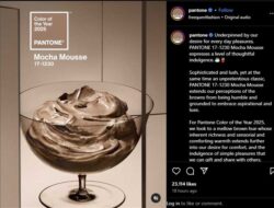 Mocha Mousse jadi Tren Warna 2025 – TIMES Banyuwangi