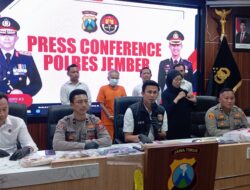Polres Jember Tangkap Pelaku Pembunuhan Wanita di Tanggul dalam Waktu Singkat