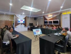 Dukung Keamanaan Pesta Raya Indosiar, Polresta Banyuwangi Rakor Bersama TNI