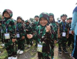 Keseruan Bupati Ipuk Senam Bareng Ribuan Siswa PAUD Banyuwangi