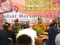 Ditulis 79 Penyair Banyuwangi, Buku Antologi Puisi Hebat Bersama Umat Panen Apresiasi