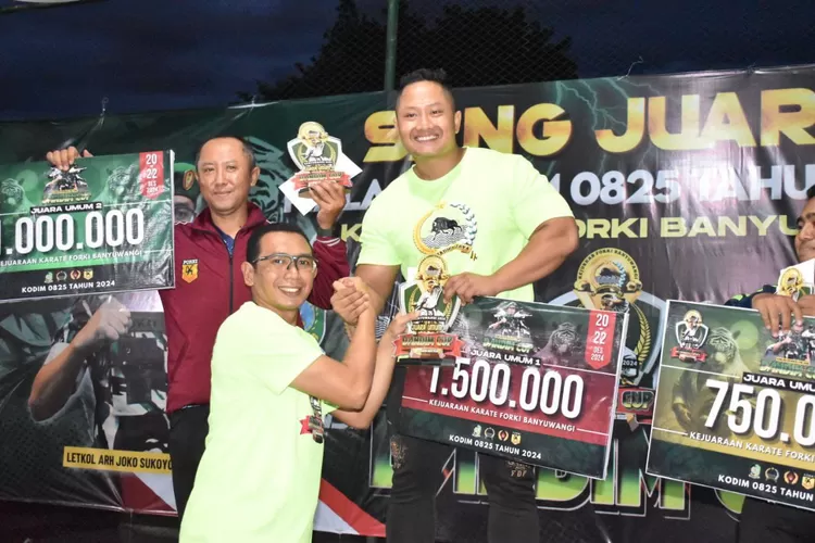 diikuti-ratusan-peserta,-kejurkab-karate-dandim-cup-banyuwangi-jadi-ajang-asah-bakat-atlet-muda