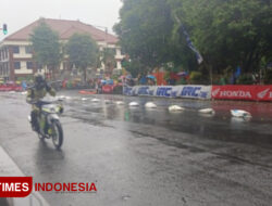 Lintasan Licin Bikin Pebalap Jatuh Bangun dalam Jatim Racing Final di Bondowoso – TIMES Banyuwangi