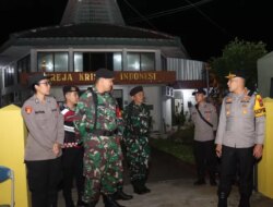 Tinjau Sejumlah Gereja, Kapolresta Banyuwangi Pastikan Keamanan dan Kondusivitas Natal 2024
