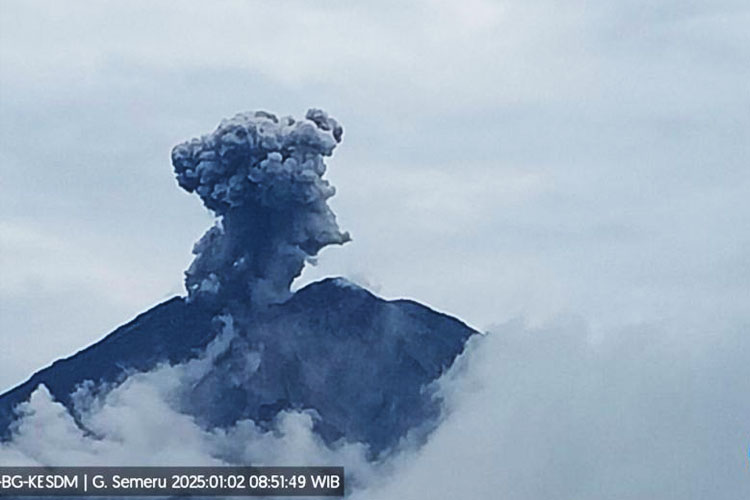 gunung-semeru-erupsi,-muntahkan-abu-vulkanik-setinggi-1200-meter-–-times-banyuwangi