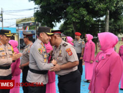 Kado Tahun Baru, 99 Personel Polres Majalengka Terima Kenaikan Pangkat – TIMES Banyuwangi