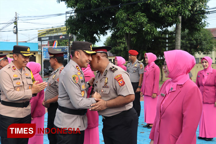 kado-tahun-baru,-99-personel-polres-majalengka-terima-kenaikan-pangkat-–-times-banyuwangi