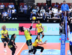 PLN Mobile Proliga 2025, Gresik Petrokimia Gasak Telak Pertamina Enduro – TIMES Banyuwangi
