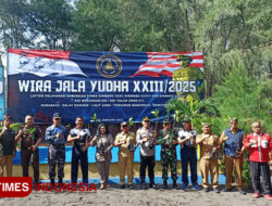 Satgas Lattek WJY 23 Gelar Bakti Lingkungan di Pantai Cemara Banyuwangi – TIMES Banyuwangi
