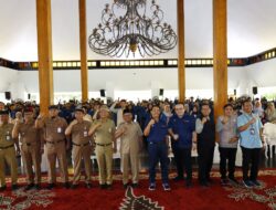 Wabup Sugirah Ajak Mahasiswa KKN UNAIR Turut Edukasi Pencegahan Kekerasan pada Anak