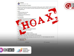 CEK FAKTA: Hoaks, Program Kartu Lansia KRL Gratis 5 Tahun – TIMES Banyuwangi