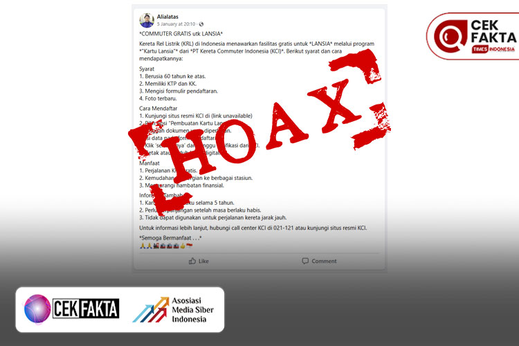 cek-fakta:-hoaks,-program-kartu-lansia-krl-gratis-5-tahun-–-times-banyuwangi
