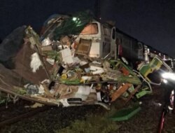 Perjalanan Kereta Api Sancaka Terbambat Usai Tertemper Truk di Sragen – Masaran, Begini Kondisinya