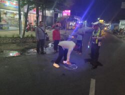 Kecelakaan Lalu Lintas di Simpang 4 Blokagung, Satu Orang Meninggal Dunia