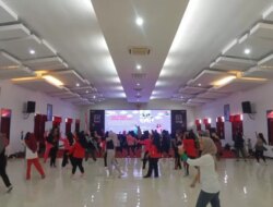 Seru dan Menyenangkan, TK Askara Gelar Fun Zumba Moms and Kids