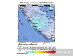 Gempa Magnitudo 5,2 Guncang Lubuk Linggau dan Sekitarnya – TIMES Banyuwangi