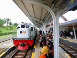 Jadwal Perjalanan KA Ijen Ekspres Banyuwangi – Malang PP, Stasiun Pemberhentian Mirip Tawangalun