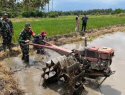 Dukung Program Ketahanan Pangan Nasional, Kodim 0825 Optimalkan Lahan Tidur di Banyuwangi