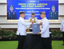 Pergantian Kepala Lapas Banyuwangi: Agus Wahono Digantikan Mochamad Mukaffi
