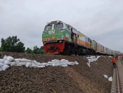 Jalur Rel Grobogan Berangsur Pulih, 2 Perjalanan KA dari Jember dan Banyuwangi Tak Lagi Memutar