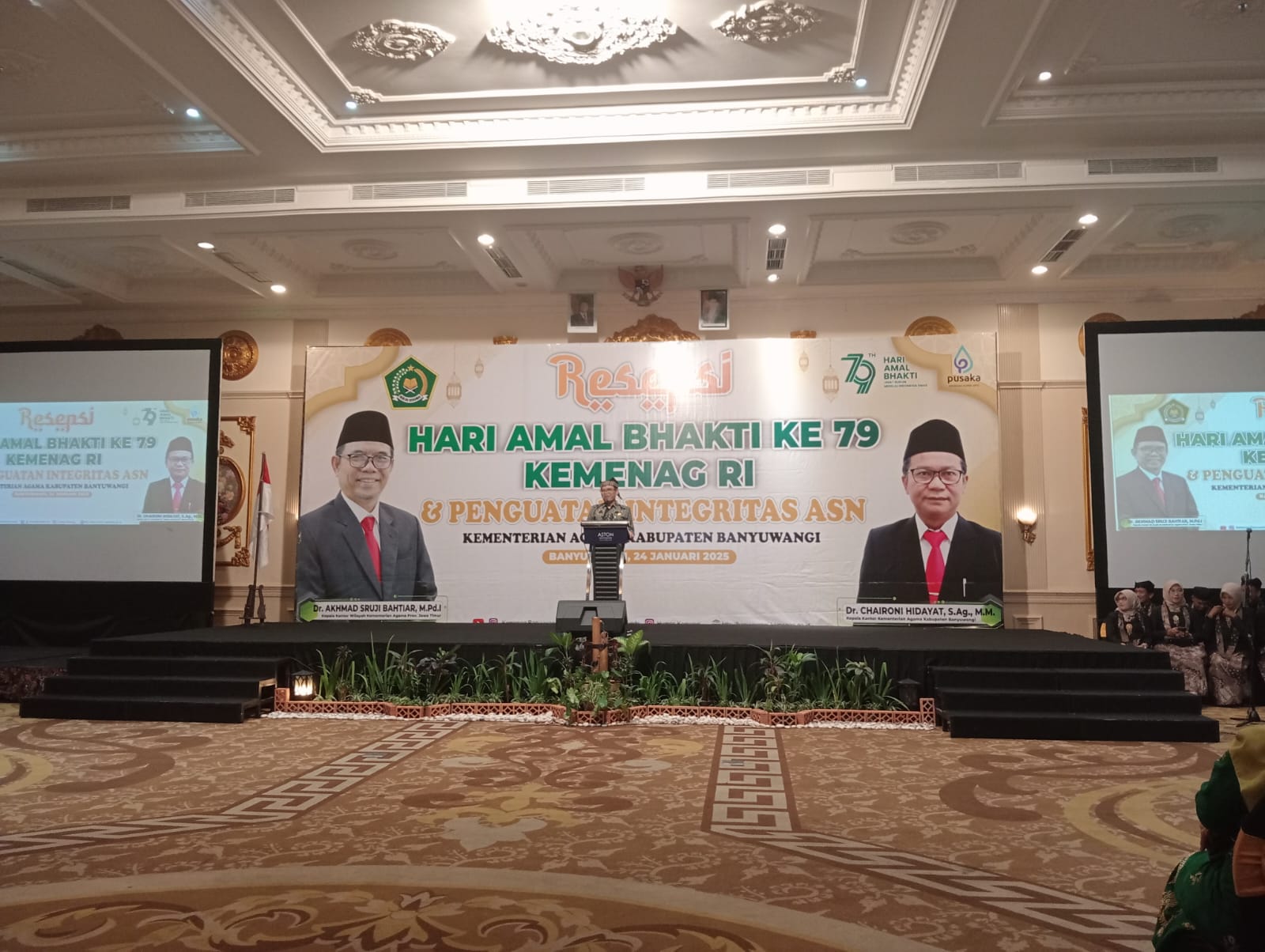 puncak-hab-kementerian-agama:-resepsi-di-aston-hotel,-buku-karya-asn-diluncurkan