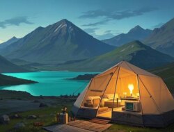 Glamorous Camping (Glamping) Jadi Tren Liburan Nyaman di Tengah Alam